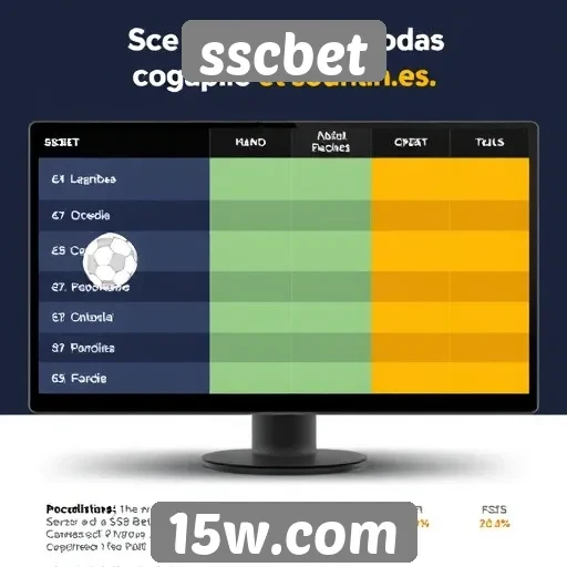 Comparação do sscbet com concorrentes no mercado